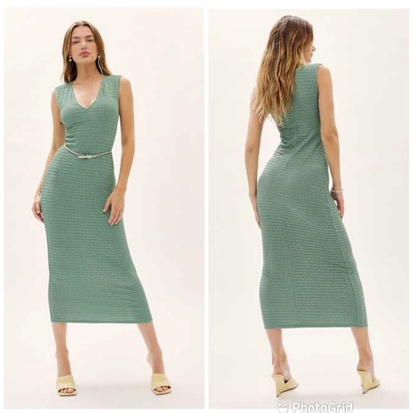 Reformation Dresses & Skirts - Reformation Palm Knit Dress in Teal